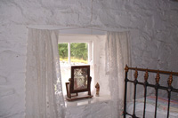 bedroom Window in Kissane's dwelling house