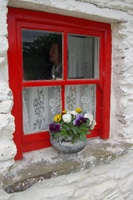Exterior view of Window in Kissane's dwelling house